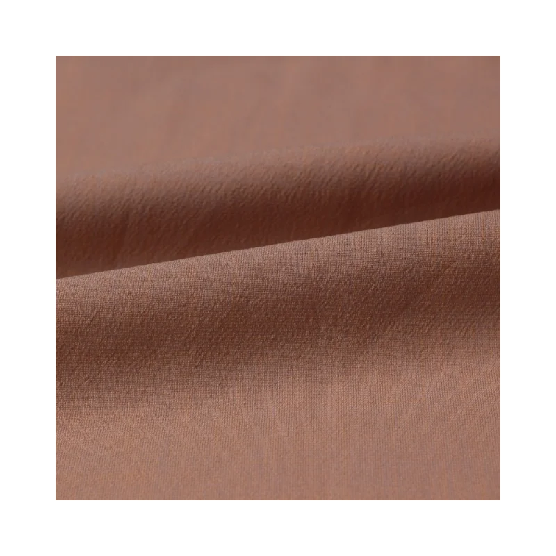 100% Poly PBT  Linen Plain Fabric For Shirts