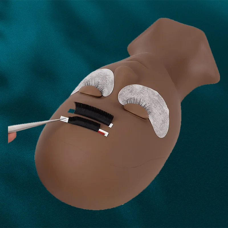 New material eyelash extension mannequin head and movable eyelid training mannequin head