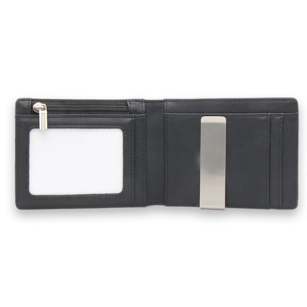 
Minimalist slim rfid blocking card wallet front pocket 100% genuine leather men wallet 