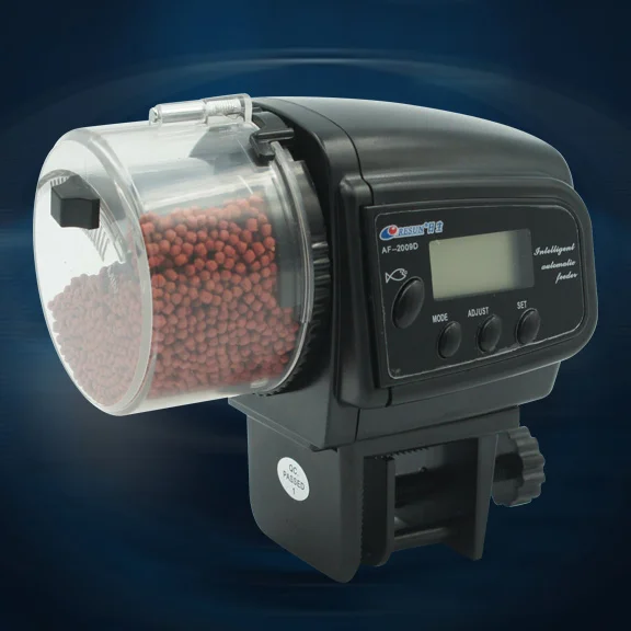 Автоматическая аквариумная кормушка RESUN с ЖК-дисплеем и таймером