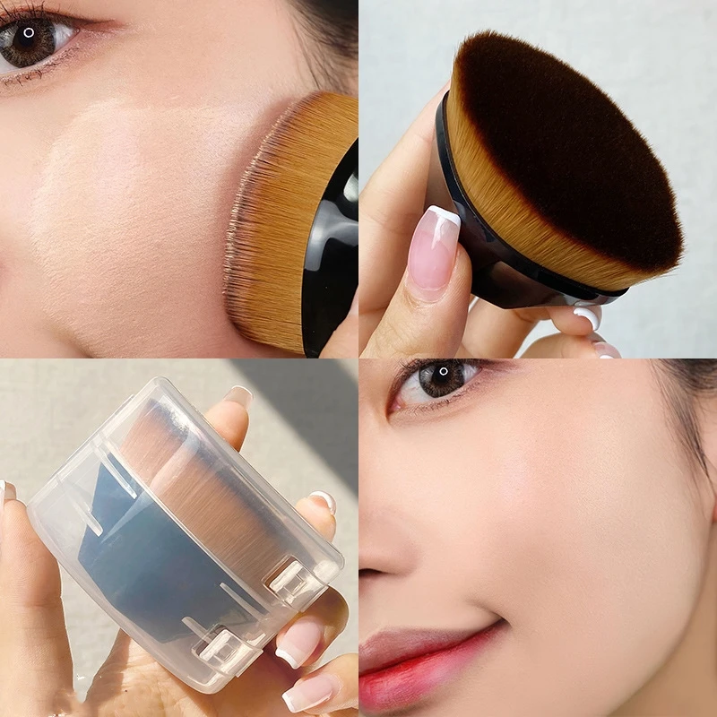 Hot Selling Beauty Flat Bb Cream Kabuki Makeup Foundation Brush 55 Magic Single Foundation Brush