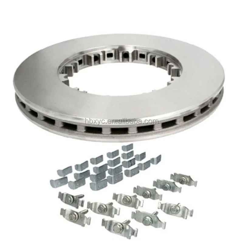 Factory Price Brake Disc Grey Iron  Brake Disc with repair kits for DAF truck trailer 1387439