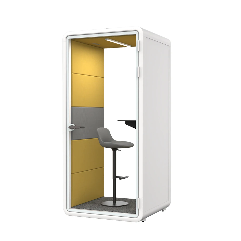 Modern indoor office pod Soundproof telephone booth Mobile conference soundproof office mute pod