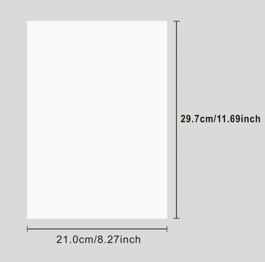 White Paper White A4 Printer Paper Copy Paper Suitable For Daily Office/ School can Be Used For Painting
