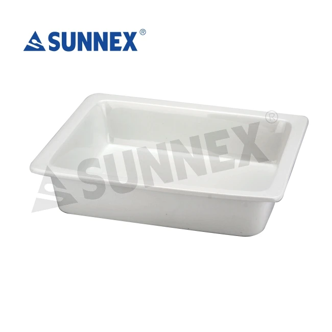 Коммерческое ресторанное кухонное оборудование Sunnex GN тарелка для жарки белый керамический буфетный подогреватель еды фарфоровая сковорода