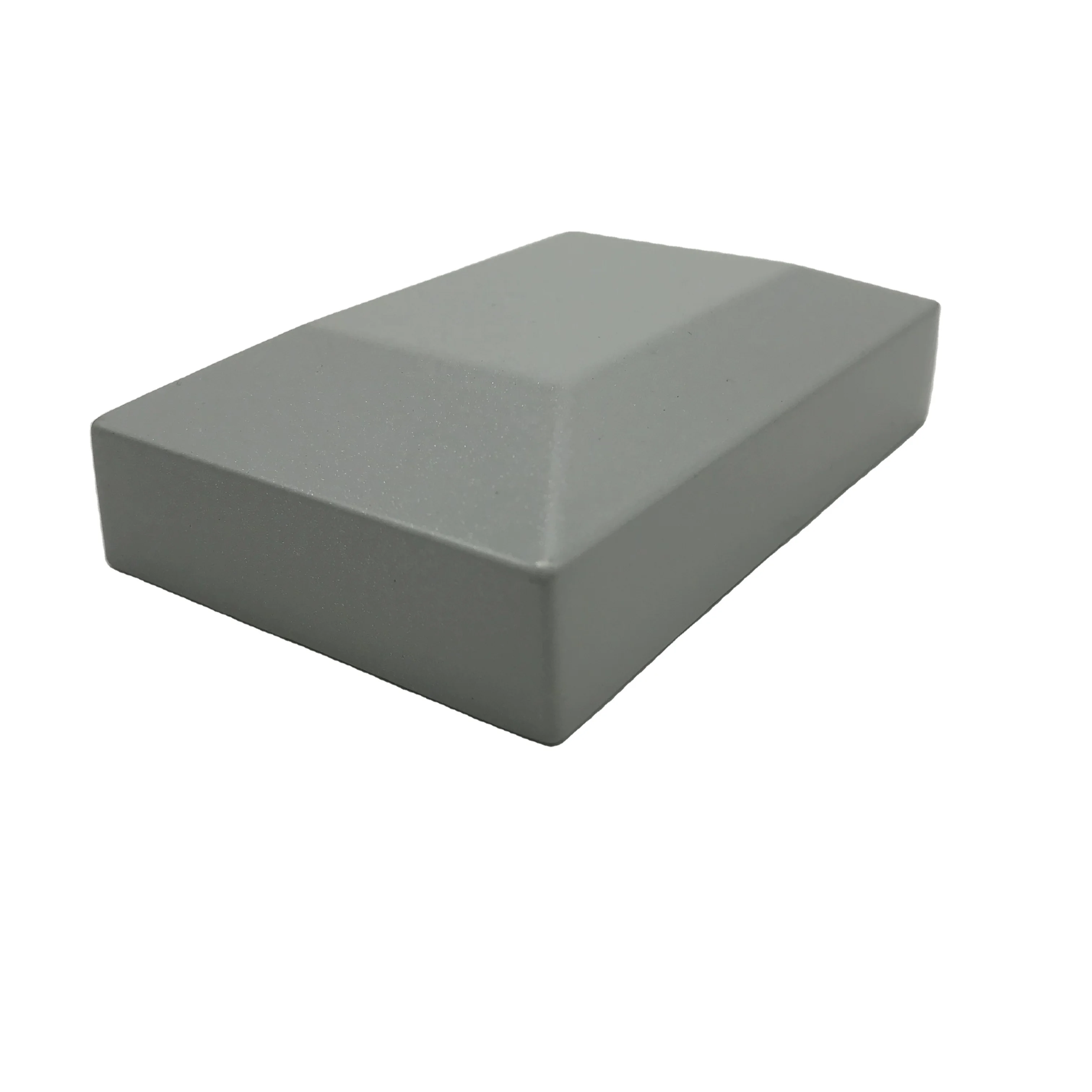 Celia light grey metal garden fence post top
