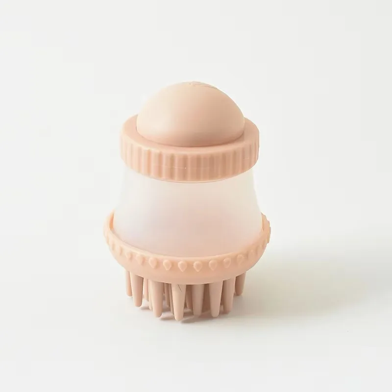 Manufacturer wholesale 2024 pet hair remover brush bath silicone easy hair remove clean grooming brush for dog