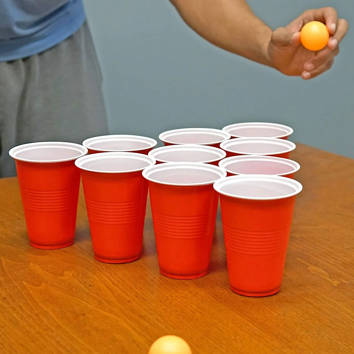 
16OZ Beer solo Cups and Balls Beer Pong Game Set 