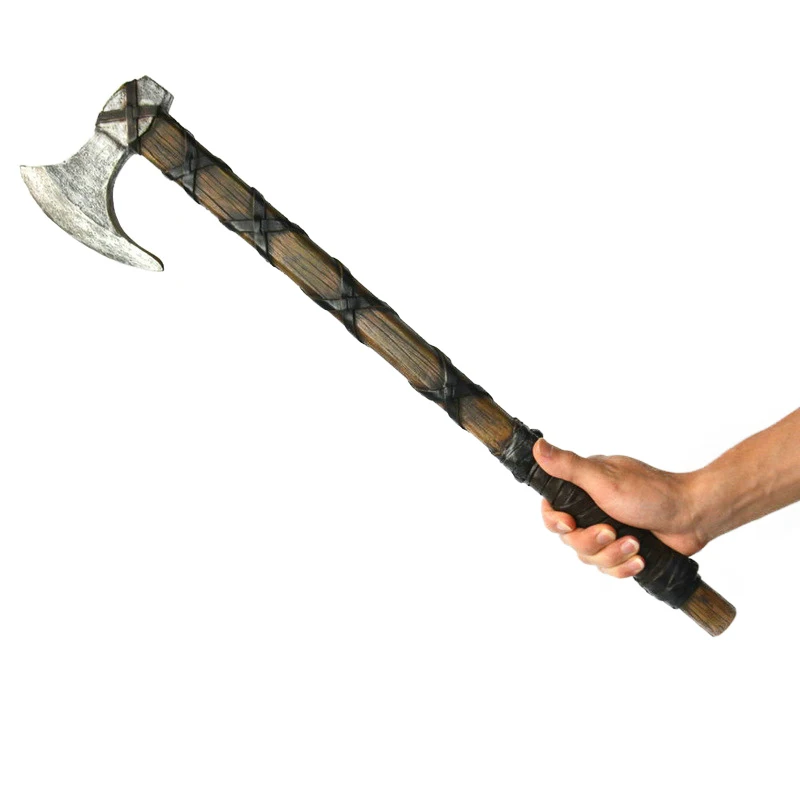 Wholesale PU Foaming Cosplay Party Bloody Axe Toy Figure Weapons Kitchen Knives