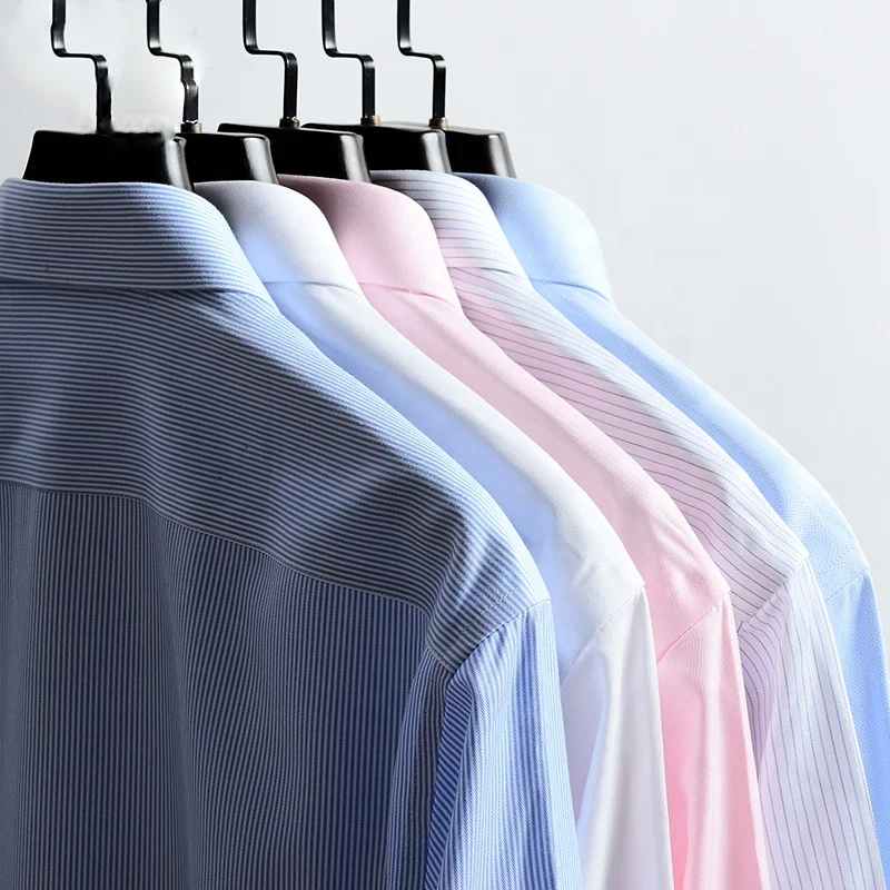 
Factory direct sale mens non iron 100% cotton business formal office tuxedo shirts 