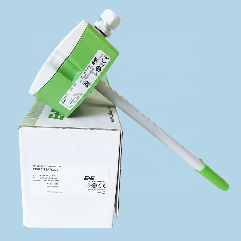 Original E+E anemometer EE660-T2A7L200/T3A7L300K2D2 Wind speed sensor duct