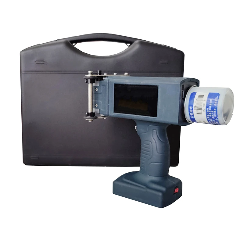 Cement jet printing handheld large character inkjet printer