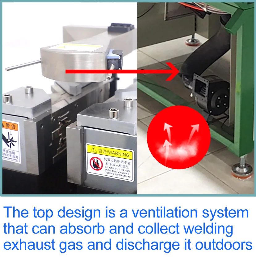 Cutting-Edge Fridge Door Gasket Welding Setup Commercial Refrigeration Sealing System