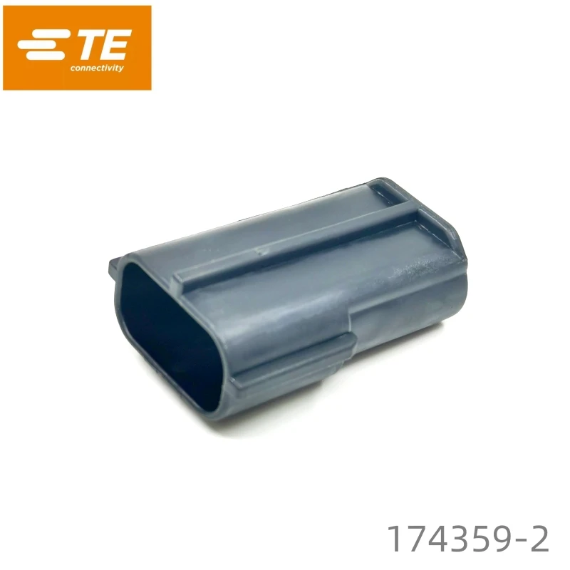 Original Hybrid Connector TE 174359-2 Tyco AMP Wire to Wire 3 Pin Center Line Male Crimp Black Housing for Sale