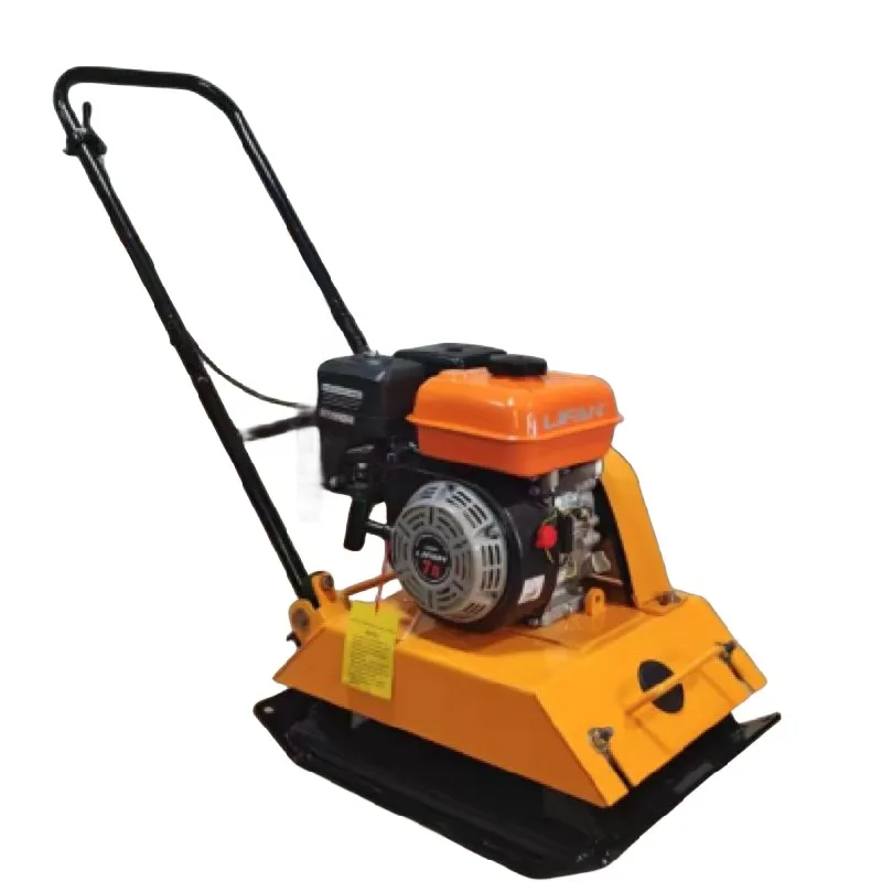 High quality Honda GX160 Road Plate Compactor Gasoline Reversible Vibrating Plate Compactor