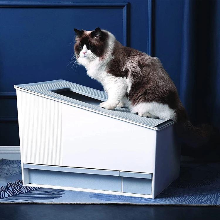 New design multi-function cat litter box automatic self cleaning