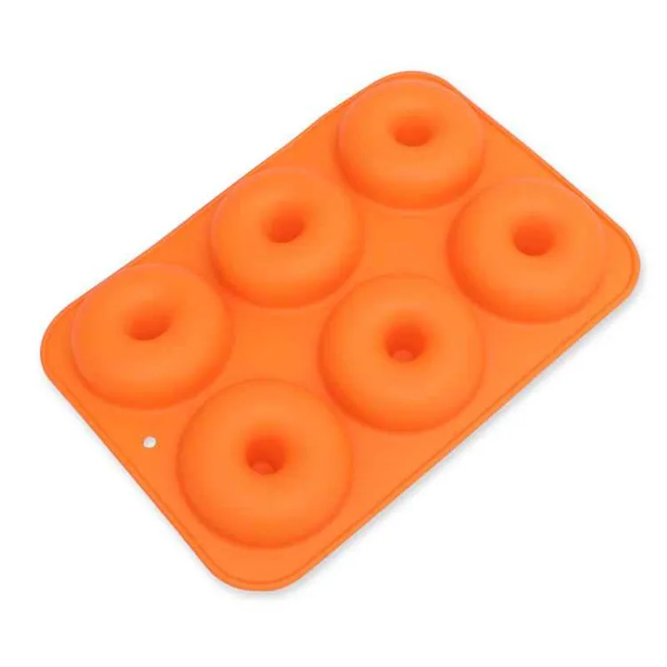 Food grade BPA free non stick silicone donut mold for baking