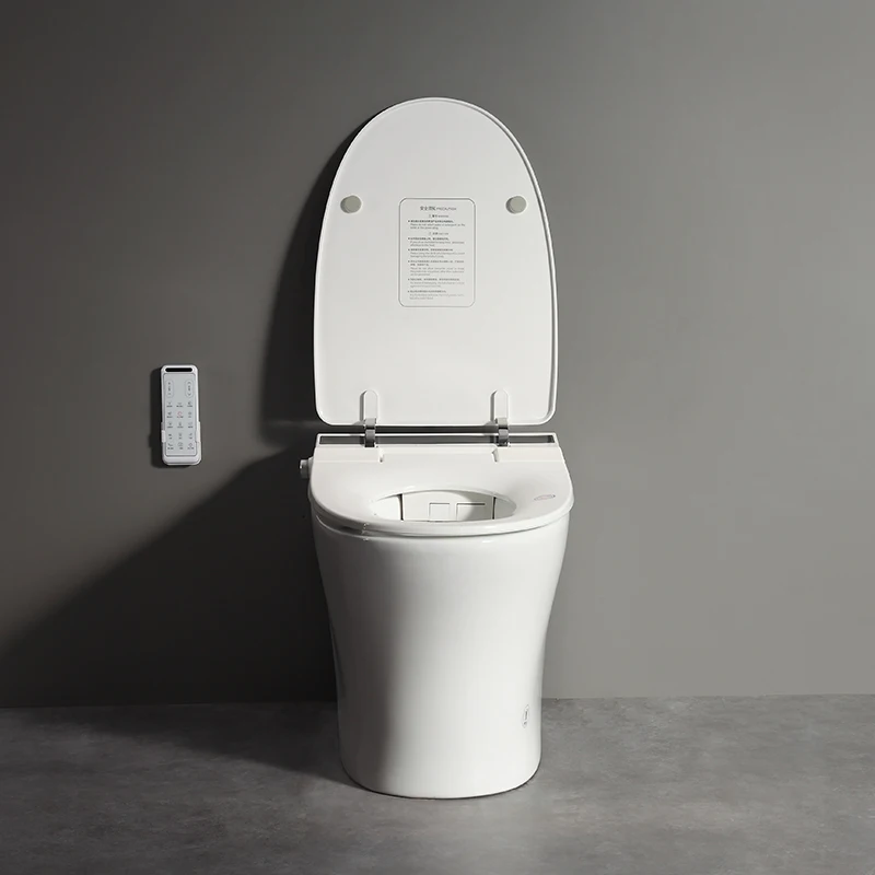 High standard hygienic one piece floor mount smart clean hygiene sanitising toilet