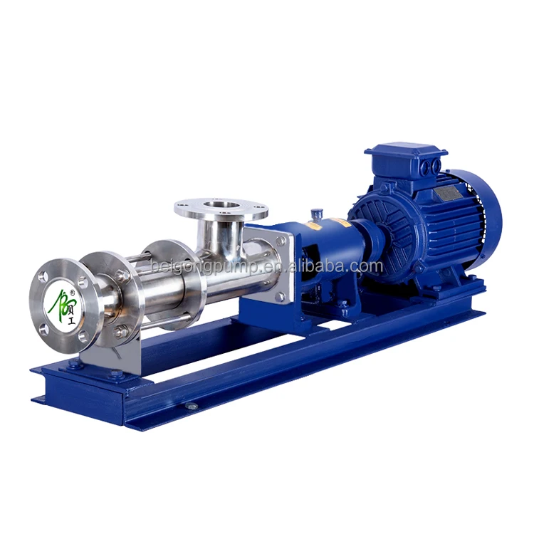 High quality wholesale Chemical industry Transport liquid screw pump dosing system