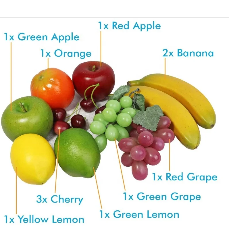 high grade simulation artificial fruit for decoration