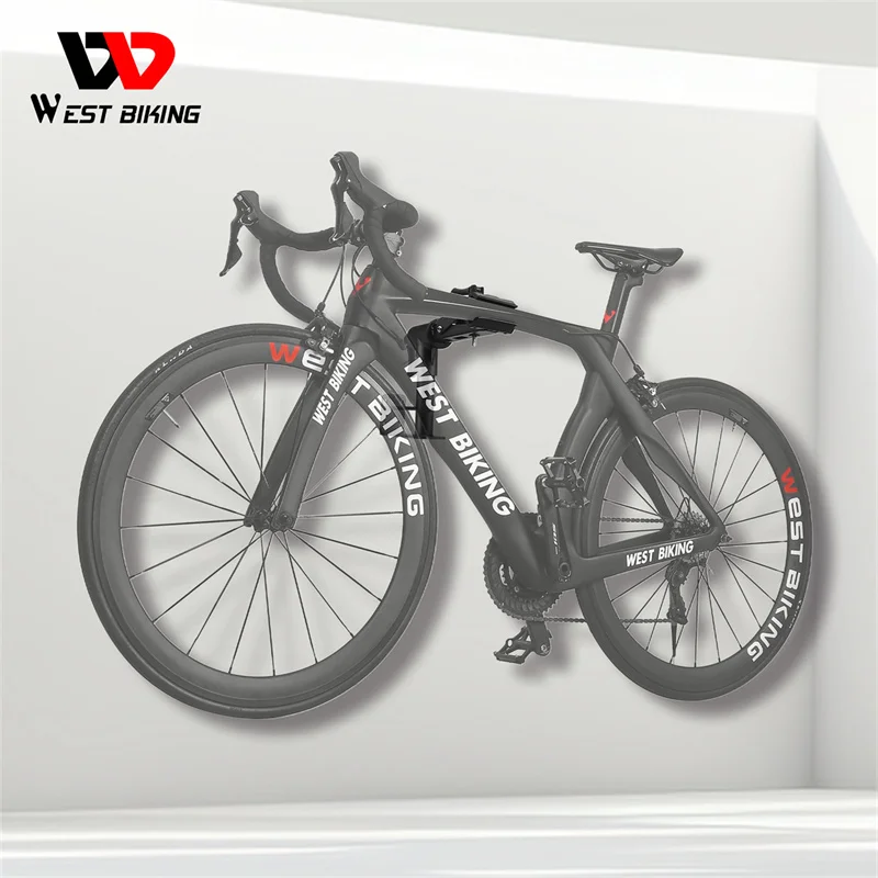 WEST BIKING Wholesale Bike Table/Wall 2-in-1 Pylons Road Mountain Bike Wall Hooks Adjustable Traile Bicycle Repair Rack