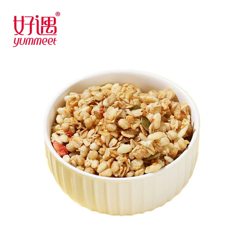Здоровое приготовление хорошая вкусовая закуска индивидуальная упаковка с индивидуальной небольшой упаковкой запеченные хлопья хрустящие смешанные фрукты