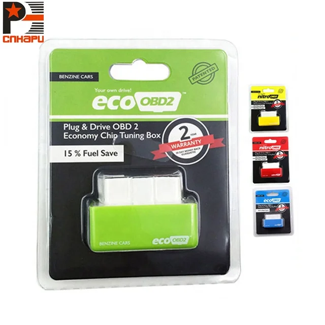 ECO OBD2 Fuel Saver Plug And Drive Economy Fuel Box Chip Upgrade For Vehicles Fuel Gasoline Diesel Version Fuel Save Nitro OBD2