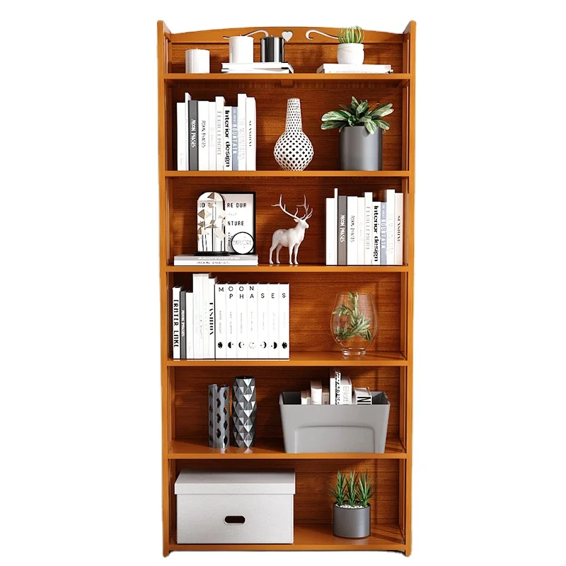 
Simple Economical Household Solid Wood Children Bookcase,bamboo bookcase for children 