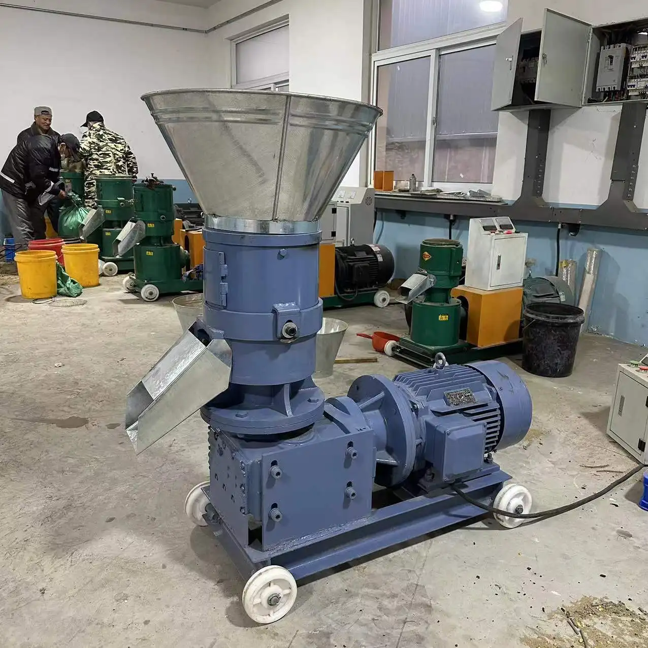100-500KG/H Tractor Driven Wood Pellets Pelletizer Sawdust Press Granulator PTO Wood Pellet Making Machine