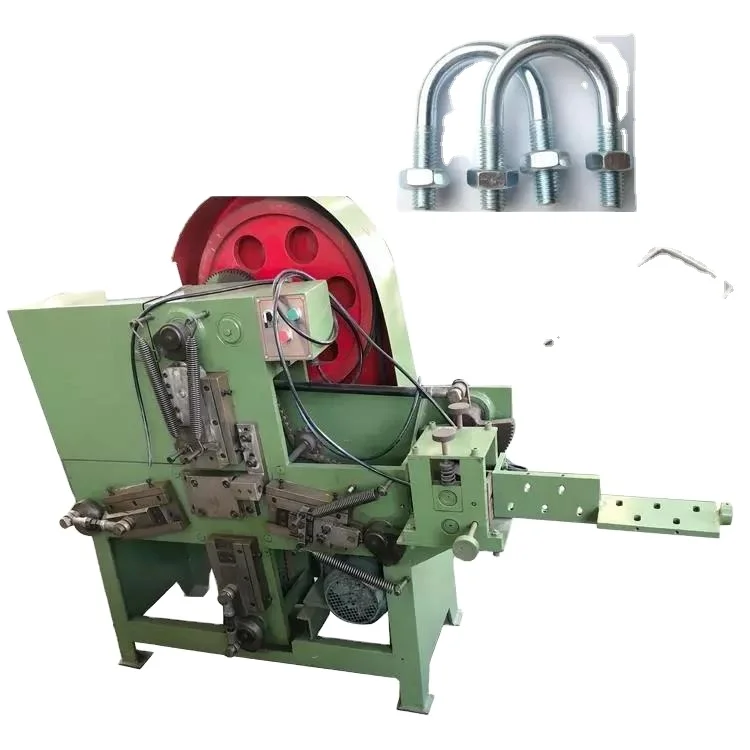 Fully automatic u bolt bending threading machine vertical u bolt bending machine