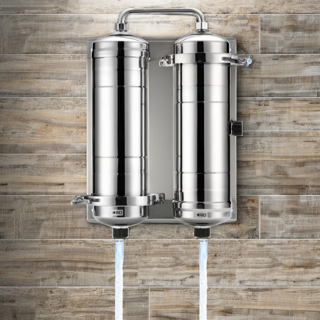 2024 New Style Double Core Ultrafiltration Water Purifiers drink tap well water filters household Commercial water carbon filter