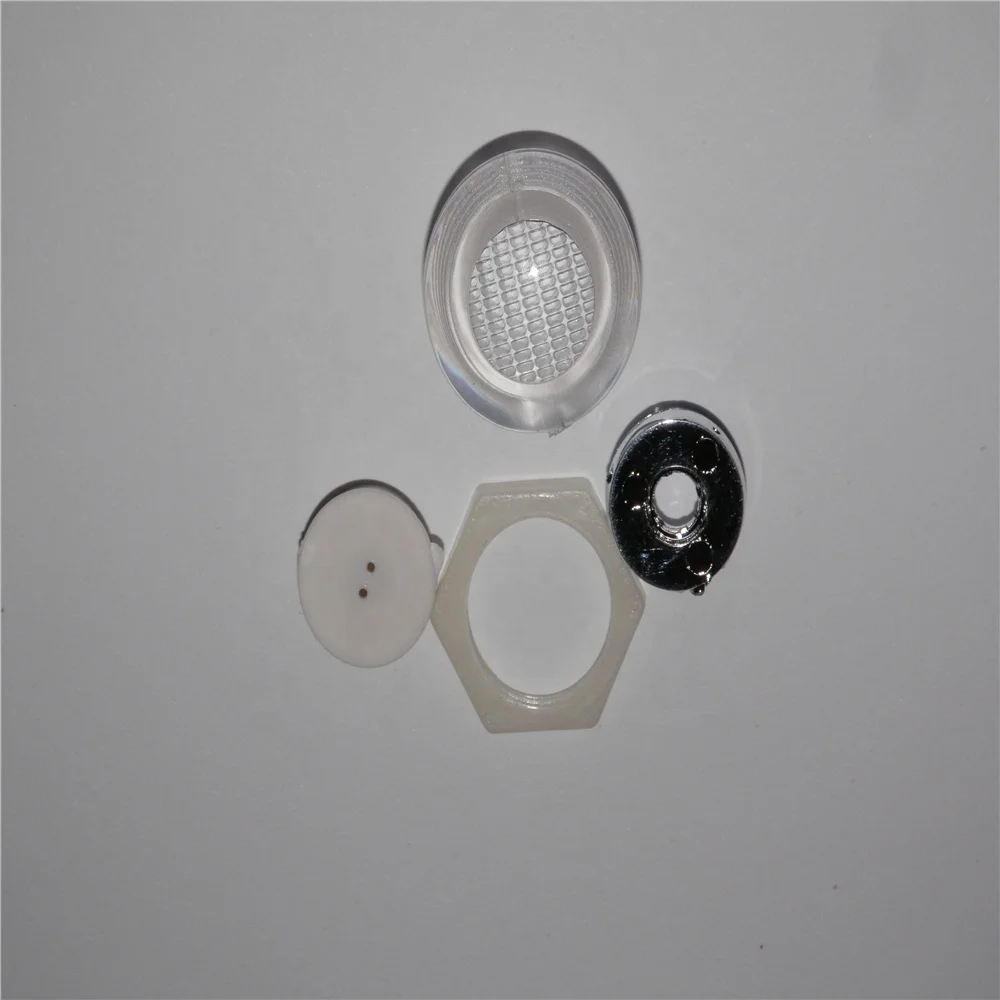 Светофор Anilox 24 мм x 17 мм, светодиодный объектив с отражателем и крышкой