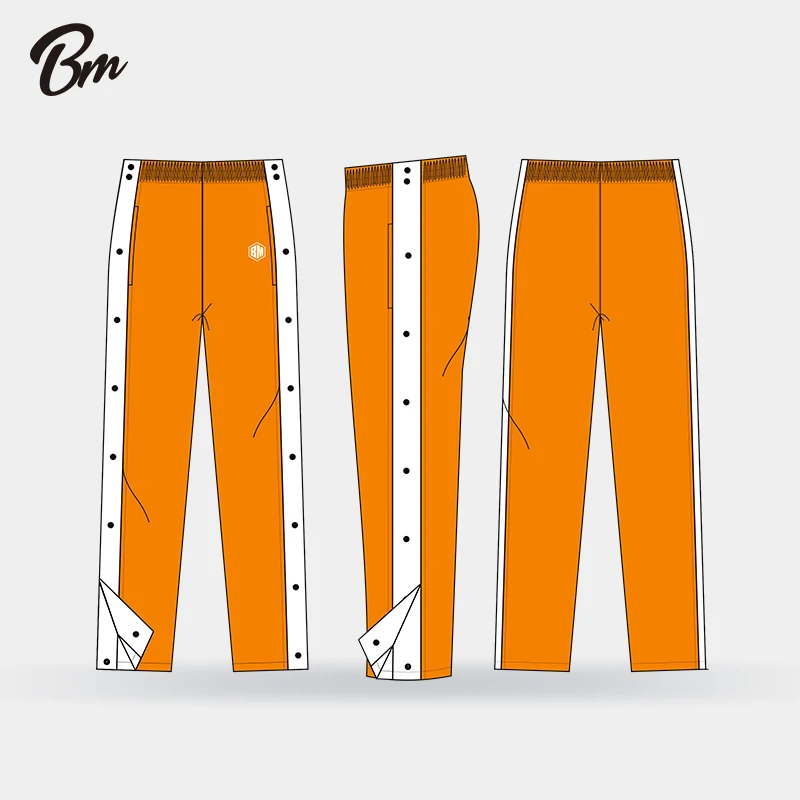 Basketman  Minimum order quantity wholesale high quality custom athletes professional winter training buckle pants adult