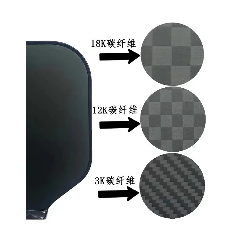 Pickleball Paddle титановый 20 мм Магнус качели гольф Лидер продаж аэродинамический вырез турнир Silent весло
