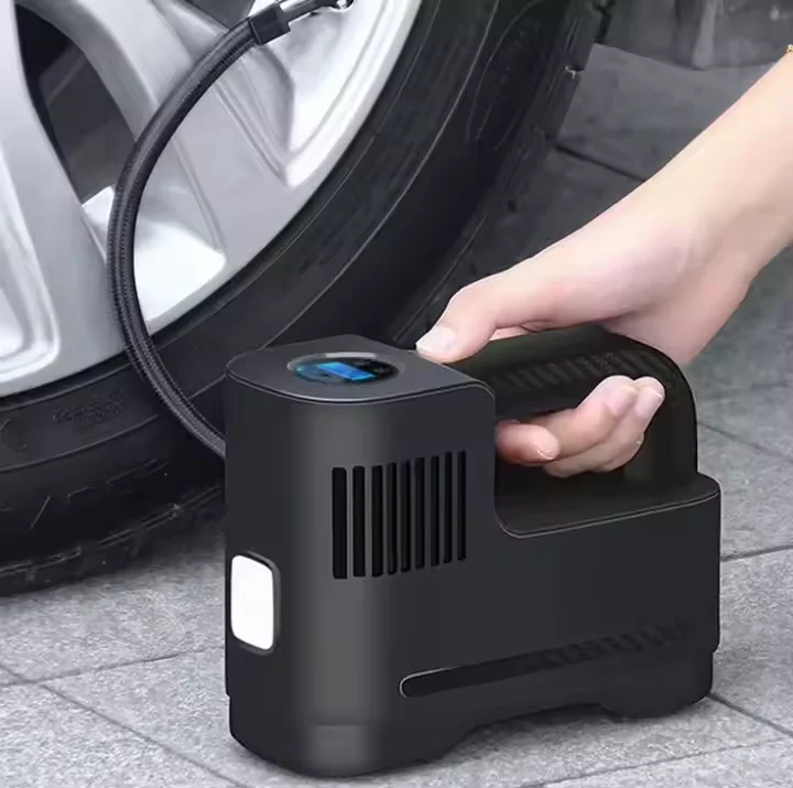 Wholesale Car Auto Vehicle Parts & Accessories Pump Tire Inflator Chargeur Sans Fil electric inflatable air pump