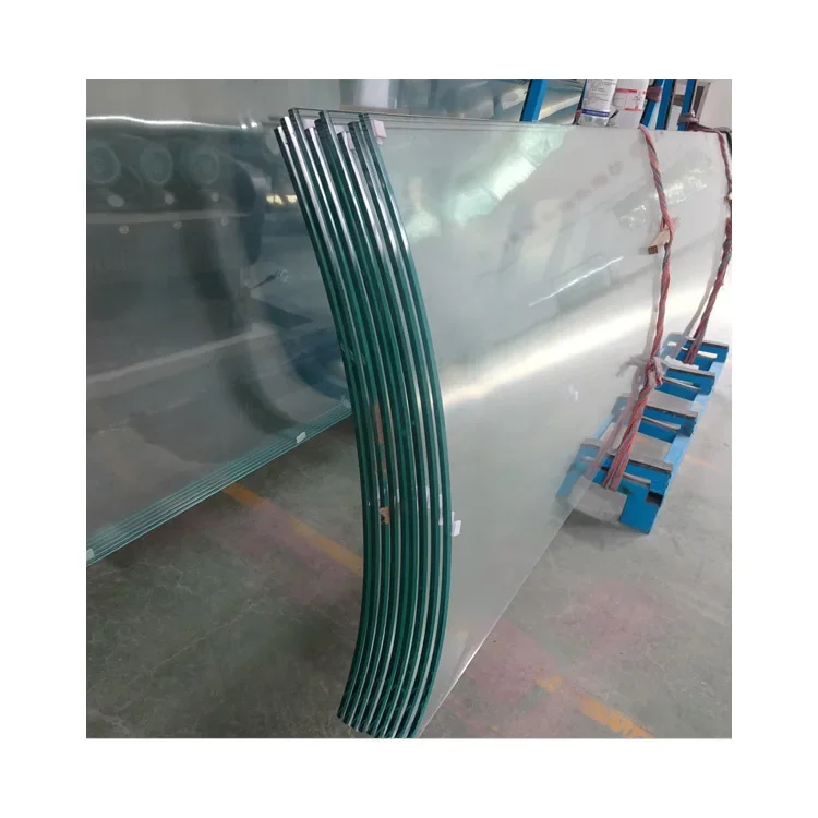 toughened curved glass panels suppliers custom size tempered polish building glass for construction price curved tempered glass
