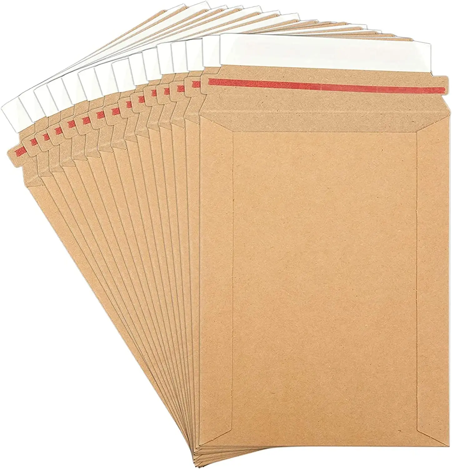 Custom Wholesale Legal Size Document Envelope Rigid  Paper Mailer  Cardboard Envelope With Custom Logo