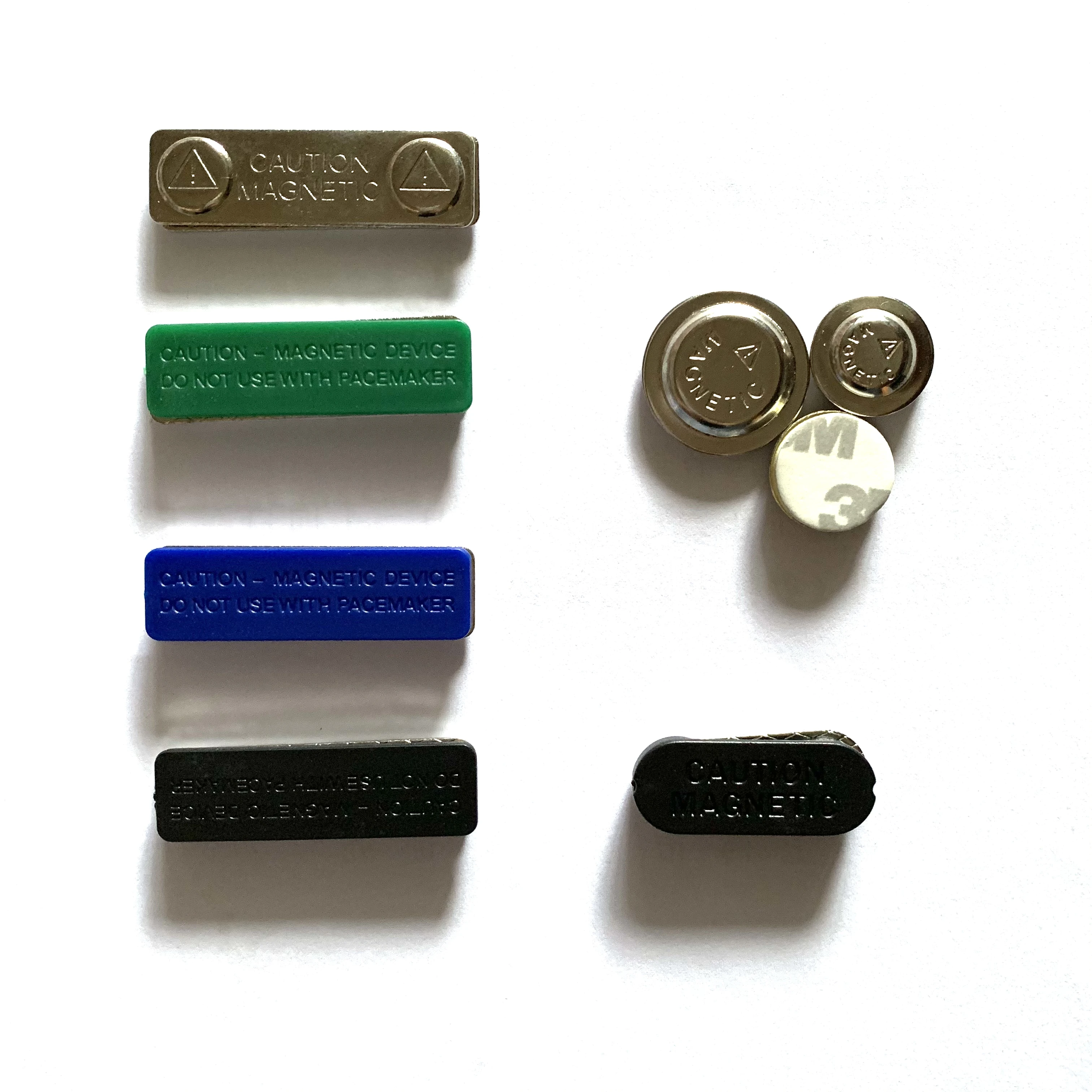 Custom Shape Round Rectangle Plastic/Metal Neodymium Magnet Name Badge Magnet Holder