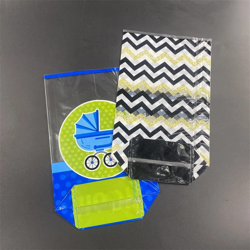 Упаковочный пакет с квадратным дном, пластиковый пакет с плоским дном для печати методом гравировки продуктов