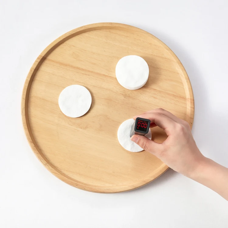 China Supplier Eco-friendly Natural 100% Face Cleaning Cotton Rounds Makeup Remover Pads Organic Cotton Pads Facial for Women