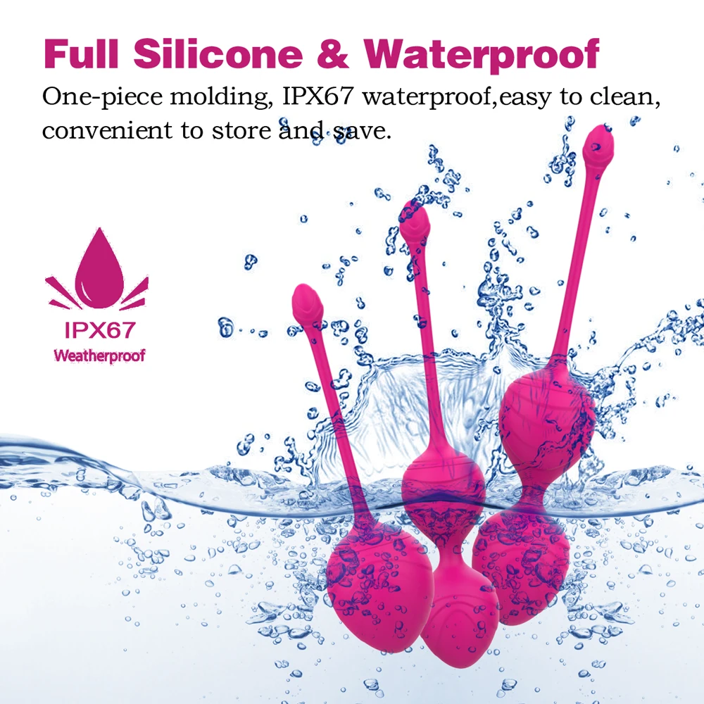Factory Price Silicone Kegel Balls Set Sex Toys Women Training Balls Vagina Balls for Women