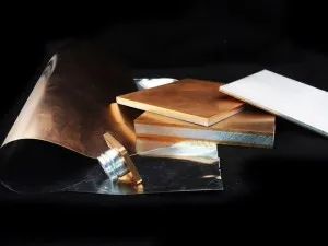 Высокая прочность и проводимость al-cu биметаллическая свернутая алюминиевая накладка, покрытая медной полосой для аккумуляторных батарей