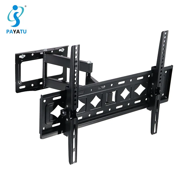 Manufacturer Supply Universal Full Motion VESA 600*400 TV Hanger Wall Mount TV Bracket Fit For Led Lcd 26-55 Inch