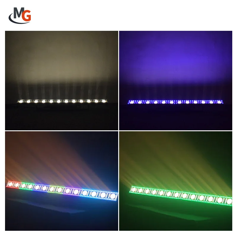 Strobe Beam Wash 3in1 12pcs LED Bar Wall Washer Cyclorama Lights