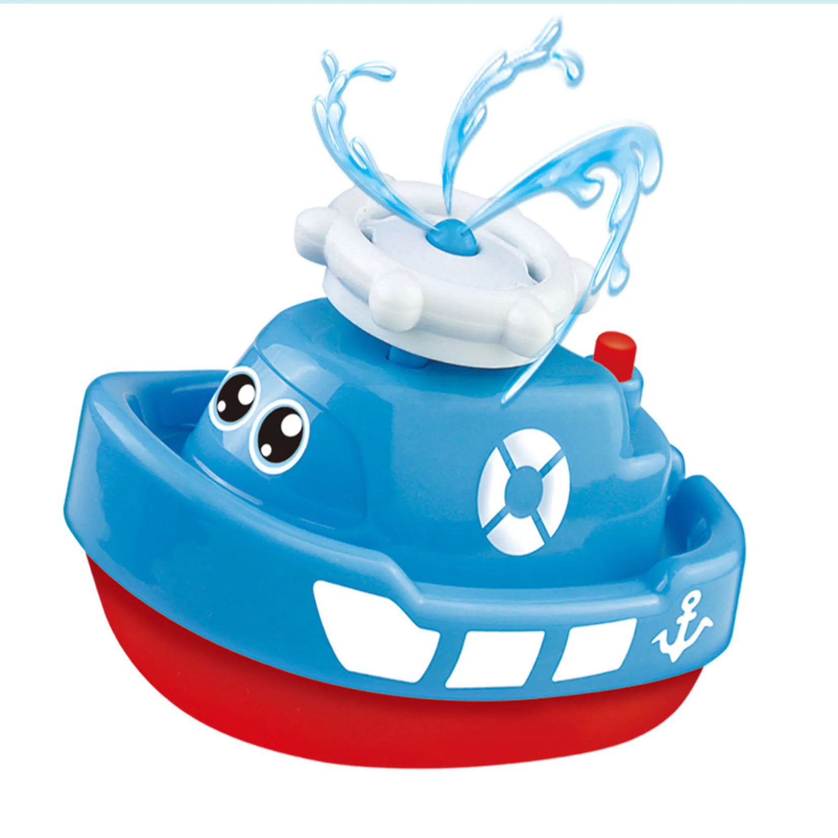 Популярная картонная забавная игрушка для ванны электрическая водная струйная лодка Детские Игрушки для ванны