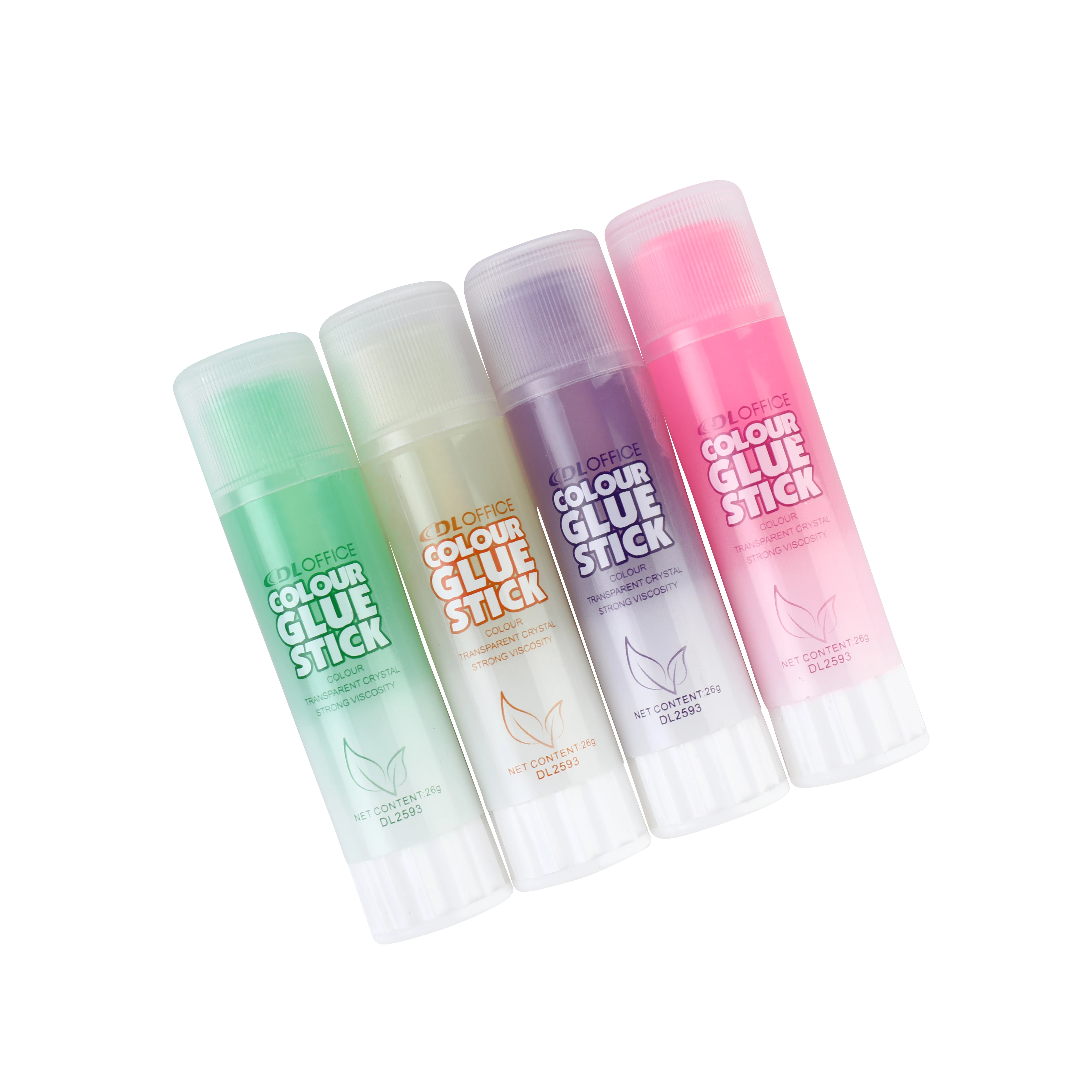 Popular office student kids diy color craft fruit block pvp glue stick