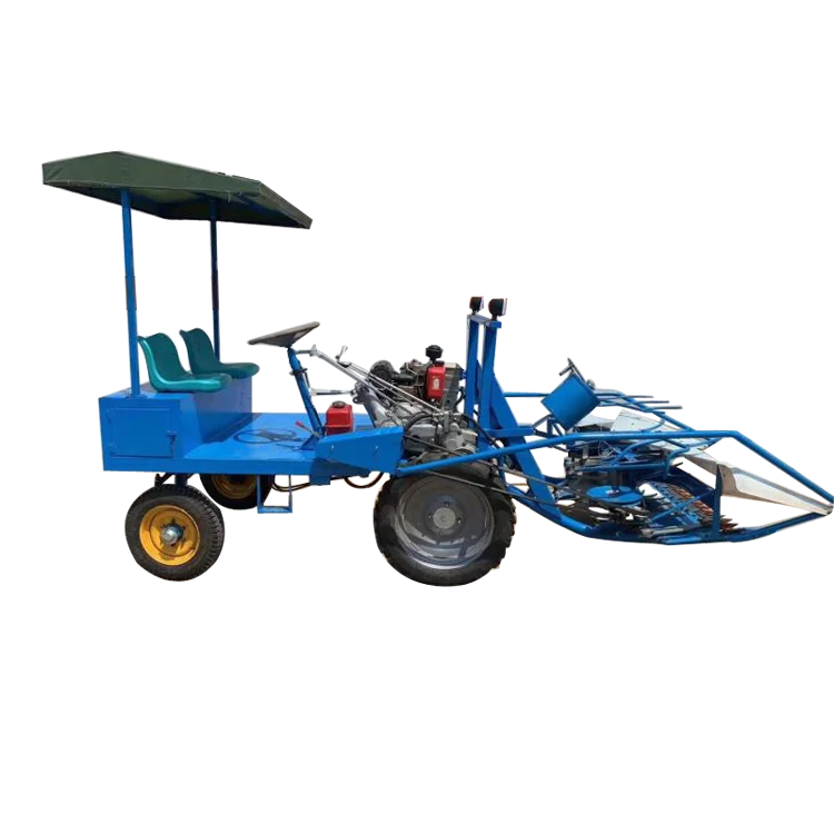 Multi functional Self walking  Harvester Diesel engine 12hp Crops reaper with bundling