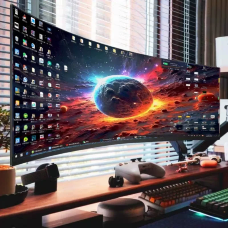 Hot selling 144Hz/165Hz 27 inch 1920*1080 2k 4K IPS screen desktop VESA wall mount curved gaming PC monitor