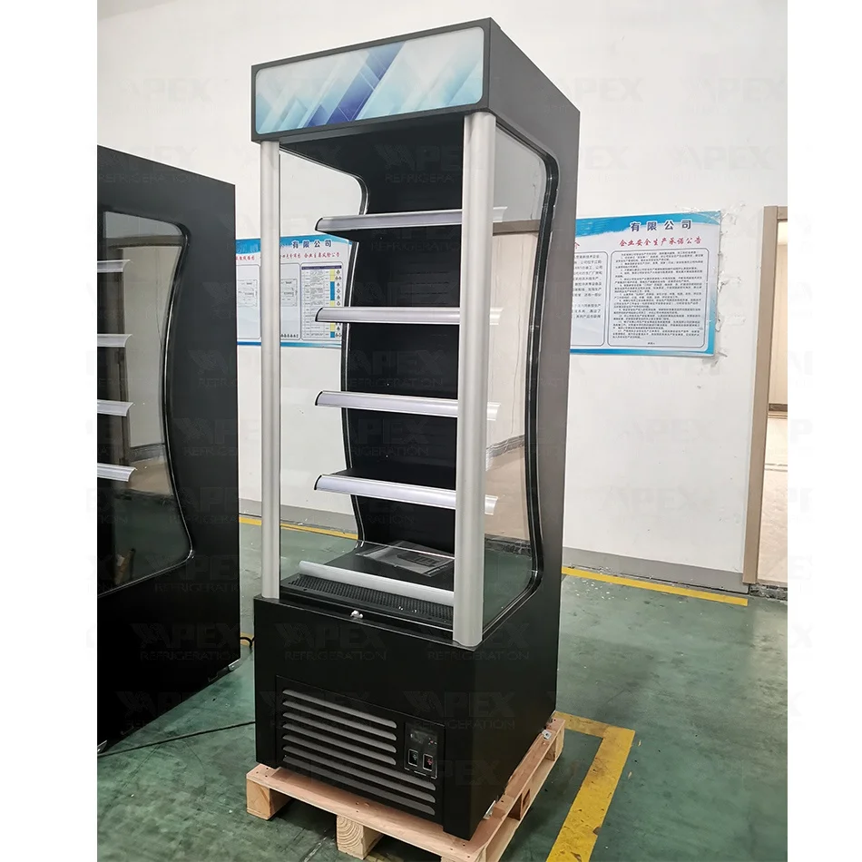 Stand Open Display Chiller As Cooling Equipment For Supermarket