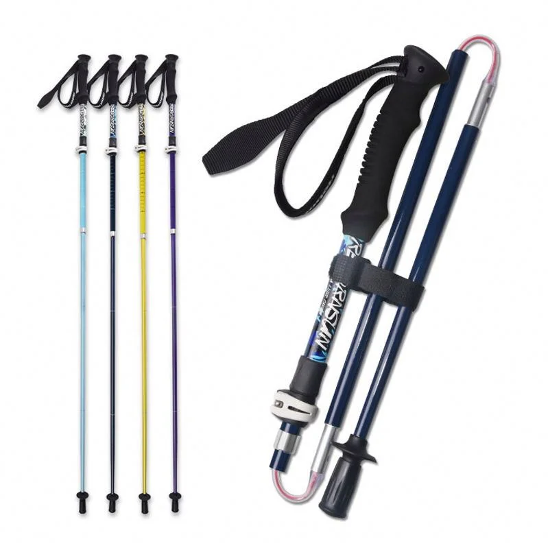 
Robinson | Lucian | Trekking Pole Foldable Carbon Hot Sale Hiking Mountain Climbing Quick Lock Pole/Stick For Walking 2021 
